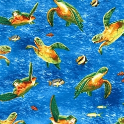 Turtle Duvet Cover by Dean Miller